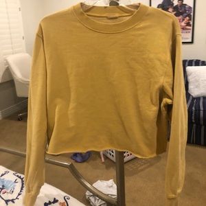 Brandy Melville Cropped Sweatshirt